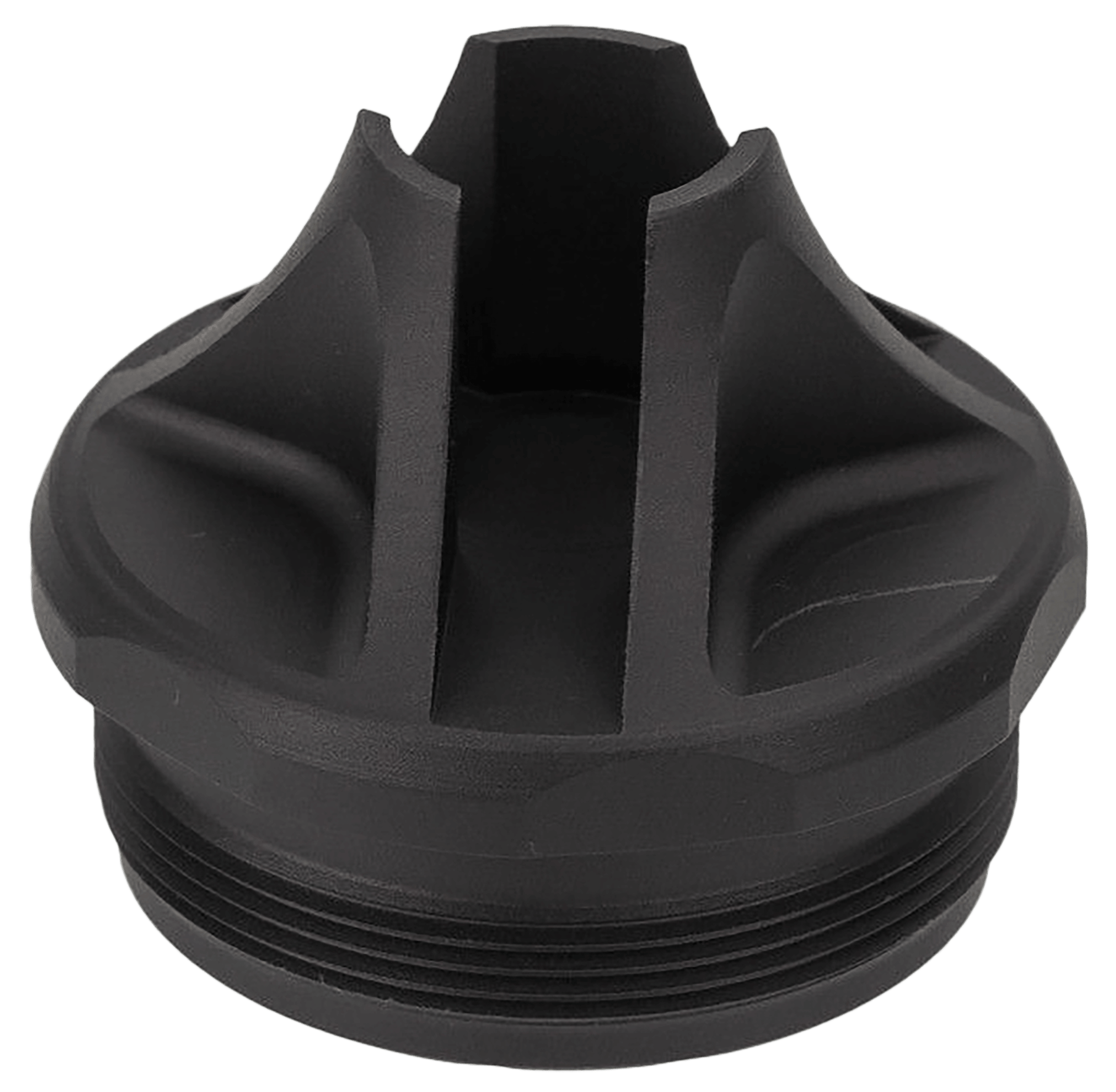 Jk Armament JK155PROEC30 155 Pro Flash Reducer End Cap 30 Cal 1.375"x24 Ti6AL4V Titanium Black