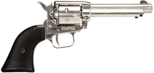 Heritage Mfg RR22NI6 Rough Rider 22 LR 6rd 6.50″ Nickel Steel Barrel Nickel Aluminum Frame Matte Nickel Cylinder Black Polystar Grip Hammer/Thumb Safety Exposed Hammer Heritage Mfg RR22NI6 Rough Rider 22 LR 6rd 6.50″ Nickel Steel Barrel Nickel Aluminum Frame Matte Nickel Cylinder Black Polystar Grip Hammer/Thumb Safety Exposed Hammer