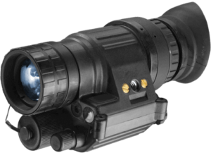 ATN NVMPPVS1453WHP PVS14-3WHPT  Matte Black Night Vision Monocular 1x27mm  Gen 3 Auto-Gated White Phosphor/Thin-Filmed