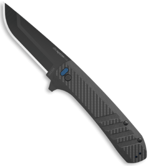Outdoor Edge VX430A Razor VX4 EDC 3″ Folding Drop Point Plain Black Oxide 420J2 SS Blade Black Textured Carbon Fiber/G10 Handle Outdoor Edge VX430A Razor VX4 EDC 3″ Folding Drop Point Plain Black Oxide 420J2 SS Blade Black Textured Carbon Fiber/G10 Handle