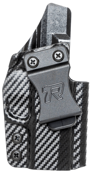 Rounded Gear SWNMPSHIELDCFRHVAR Kydex IWB Black Kydex Fits S&W M&P 9/40 Belt Clip Right Hand