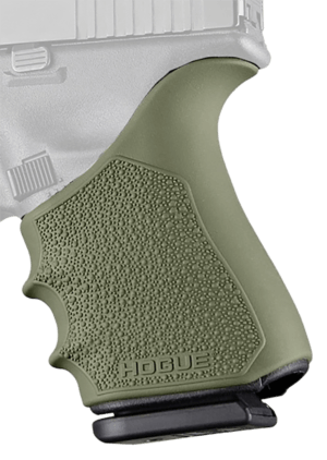 Hogue 17051 Grip Sleeve Handall Beavertail OD Green Rubber Hogue 17051 Grip Sleeve Handall Beavertail OD Green Rubber