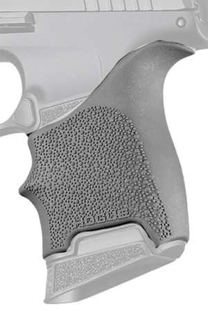 Hogue 18702 Grip Sleeve Handall Beavertail Slate Gray Rubber