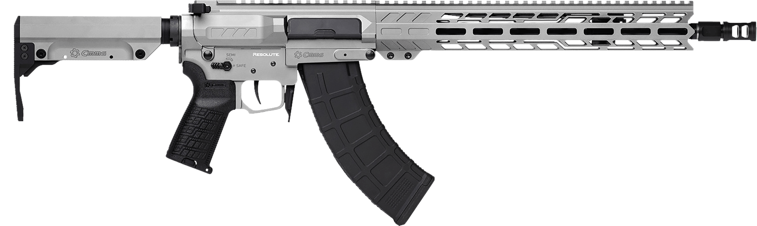 CMMG 76AED0ATNG Resolute MK47 7.62x39mm 30+1 14.30″ Black Nitride Medium Taper Threaded Barrel Tungsten Cerakote Picatinny Rail Aluminum Receiver EML 15″ M-LOK Handguard Tungsten Synthetic CMMG 6 Position RipStock Zeroed Drop-In Single Stage Trigger CMMG 76AED0ATNG Resolute MK47 7.62x39mm 30+1 14.30″ Black Nitride Medium Taper Threaded Barrel Tungsten Cerakote Picatinny Rail Aluminum Receiver EML 15″ M-LOK Handguard Tungsten Synthetic CMMG 6 Position RipStock Zeroed Drop-In Single Stage Trigger