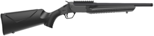 Rossi LWC357MBK LWC  357 Mag 1rd 16.50″ Black Oxide Threaded Barrel  Black Picatinny Rail Steel Receiver  Black Fixed Synthetic Stock