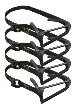 Muddy MUD-MSS-4PK Micro Stagger Step Black Steel Nylon