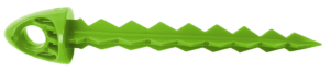 Targettack Llc  Targettack  Lime Green Polycarbonate Plastic 3″ For Paper/Vinyl Targets 12 Pack