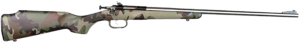 Crickett KSA2171 My First Rifle Gen2 22 S/L/LR Single Shot 16.10″ Stainless Steel Barrel & Receiver  M81 Woodland Camo Synthetic Fixed Stock  EZ Loader