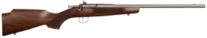 Chipmunk 10002 Deluxe The Original Youth Deluxe Single Shot 16.10ā³ Satin Tapered Barrel Satin Stainless Steel Receiver Fixed American Walnut Stock EZ Loader Chipmunk 10002 Deluxe The Original Youth Deluxe Single Shot 16.10ā³ Satin Tapered Barrel Satin Stainless Steel Receiver Fixed American Walnut Stock EZ Loader
