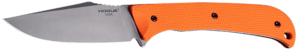 Hogue 35860 Extrak 3.30″ Fixed Clip Point Plain Stone Tumbled CPM M4 Tool Steel Blade Blaze Orange Textured G10 Scales Handle Hogue 35860 Extrak 3.30″ Fixed Clip Point Plain Stone Tumbled CPM M4 Tool Steel Blade Blaze Orange Textured G10 Scales Handle
