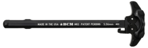 BCM GFHMK2LRGAMBI Ambidextrous MK2 Charging Handle Compatible w/ Mil-Spec AR-15 Black 7075 T-6 Aluminum