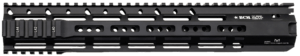 BCM RAIDERM13556BLK RAIDER-M13 Rail  Black Anodized 13.00″ M-LOK Free-Floating Style Made of Aluminum for AR-Platform