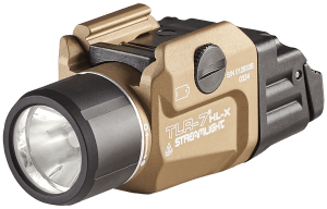 Streamlight 69459 TLR-7 HL-X USB Gun Light  Flat Dark Earth 500/1 000 Lumens White LED