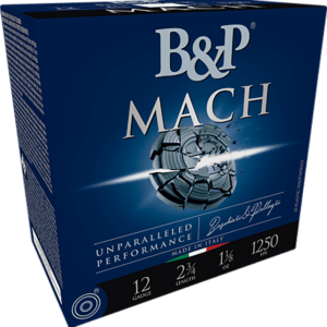 B&p Ammunition 12B1F2L8 Mach LV 12 Gauge 2.75″ 1 oz 8 Shot 25rd Box B&p Ammunition 12B1F2L8 Mach LV 12 Gauge 2.75″ 1 oz 8 Shot 25rd Box