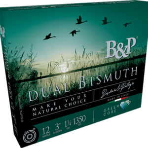 B&p Ammunition 12B5DB43 Dual Bismuth 12 Gauge 2.75″ 1 1/5 oz Bismuth 3/4 Shot 10rd Box B&p Ammunition 12B5DB43 Dual Bismuth 12 Gauge 2.75″ 1 1/5 oz Bismuth 3/4 Shot 10rd Box