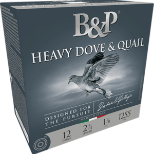 B&p Ammunition 12B1DS7 Heavy Dove & Quail  12 Gauge 2.75″ 1 oz 7 Shot 25rd Box