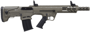 Howa FRPS1218FDE Pup Scout  12 Gauge Semi-Auto 3″ 5+1 18.50″ Flat Dark Earth Steel Barrel  Picatinny Rail Aluminum Receiver  Picatinny Handguards  Flat Dark Earth Adj Cheek Riser Synthetic Stock  Black Polymer Grip