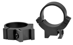 Warne 721M Rimfire Rings Maxima Matte Black 1" Medium 0 MOA