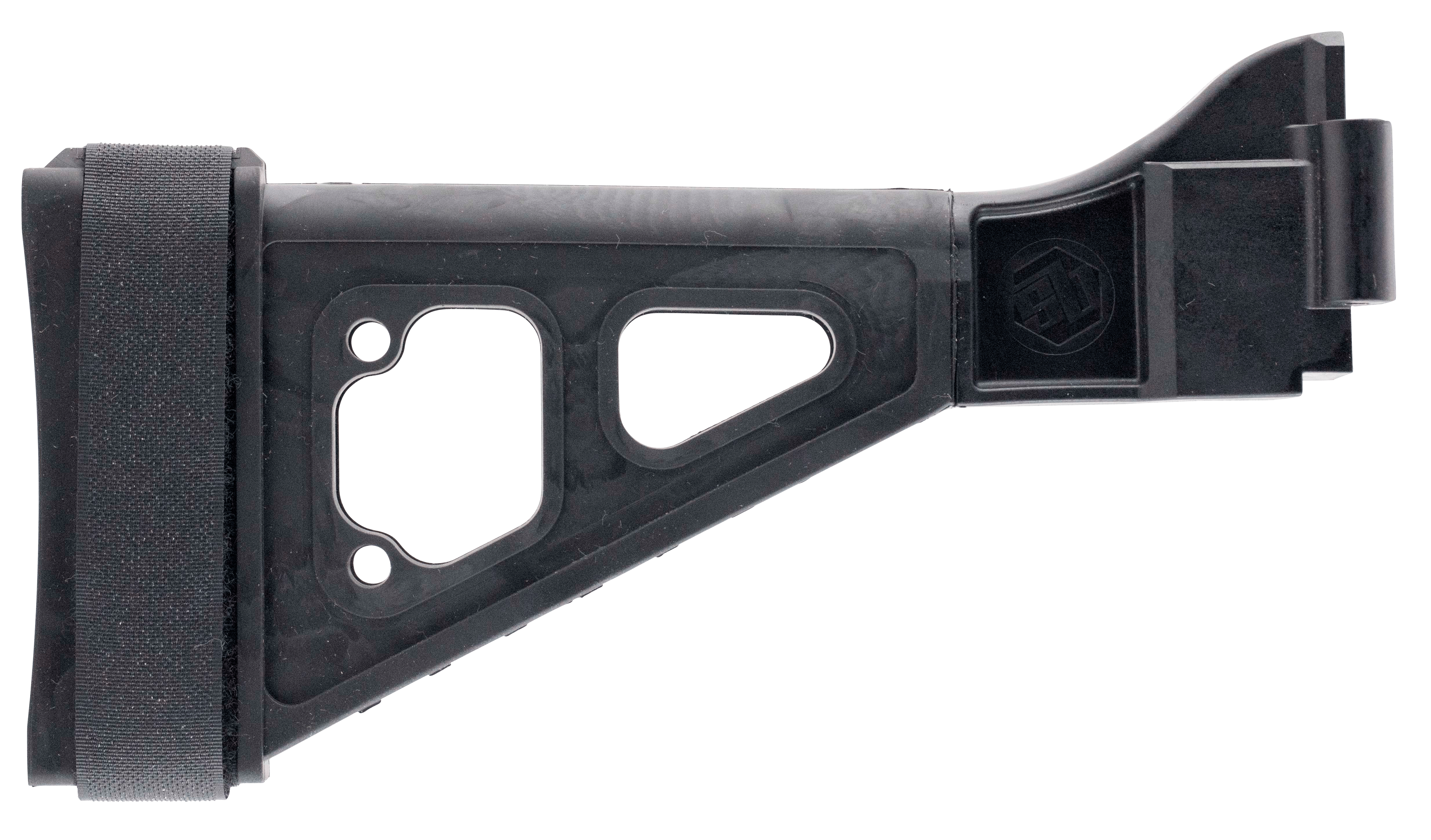 SB Tactical SBT01SB SBT Side Folding Black Synthetic with 10.50″ OAL & Nylon Strap for H&K UMP B&T APC (Tube Not Included) SB Tactical SBT01SB SBT Side Folding Black Synthetic with 10.50″ OAL & Nylon Strap for H&K UMP B&T APC (Tube Not Included)