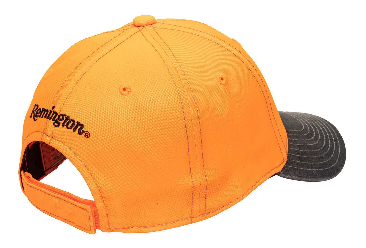 Outdoor Cap RM16A Remington Cap Polyester Twill Blaze/Black Structured OSFA - Image 3