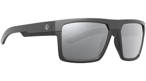 Leupold 179102 Performance Wear Becnara Shadow Gray Flash Lens Polycarbonate Matte Black/Gloss Black Frame
