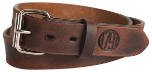 1791 Gunleather BLT013640VTGA 01 Gun Belt Vintage Leather 36/40 1.50″ Wide Buckle Closure
