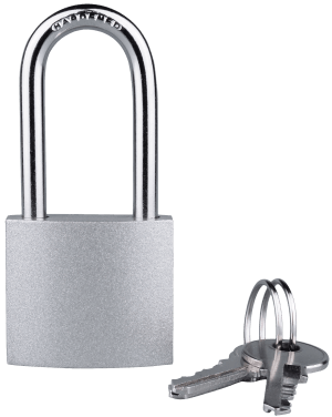 Streamlight 59001 Speedlocker Padlock  Silver Polymer/Steel