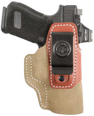 DeSantis Gunhide 215NJ7FZ0 Transit IWB Natural Kydex/Leather Ruger LCP II Belt Clip Ambidextrous