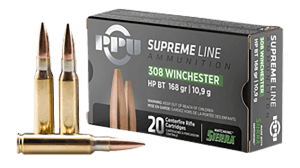 TR&Z PPMK308 Supreme Line 308 Win 168 gr Sierra MatchKing BTHP 20rd Box TR&Z PPMK308 Supreme Line 308 Win 168 gr Sierra MatchKing BTHP 20rd Box