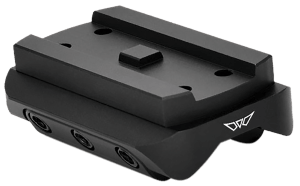 Warne 6111M 6111M Red Dot Shotgun Rib Mount Black Anodized Aimpoint T-1/T-2