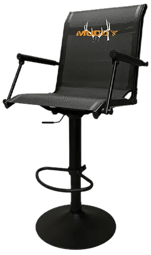 Muddy MUD-MGS600 Swivel Extreme Ground Seat Black Flex-Tek/Steel