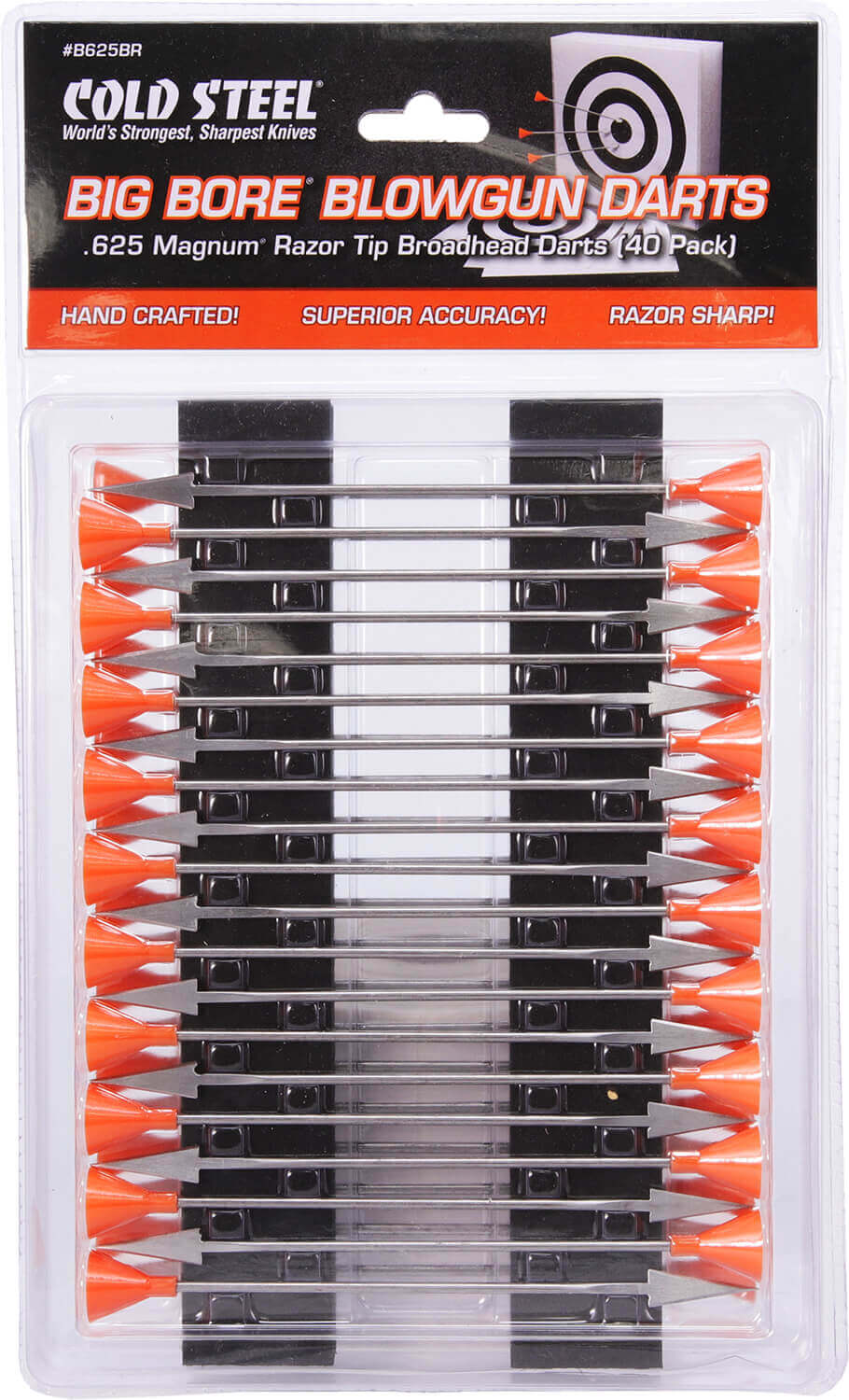 Cold Steel CSB625BR Broadhead Darts .625 Cal 5.50" Long 40 Darts - Image 3