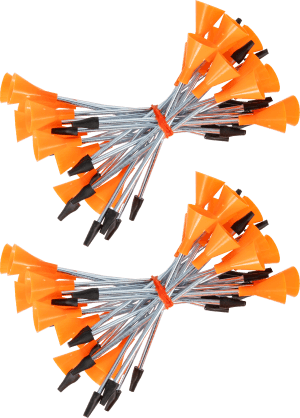 Cold Steel CSB625M Mini Broadhead Darts .625 Cal Orange/Silver 50 Darts Cold Steel CSB625M Mini Broadhead Darts .625 Cal Orange/Silver 50 Darts