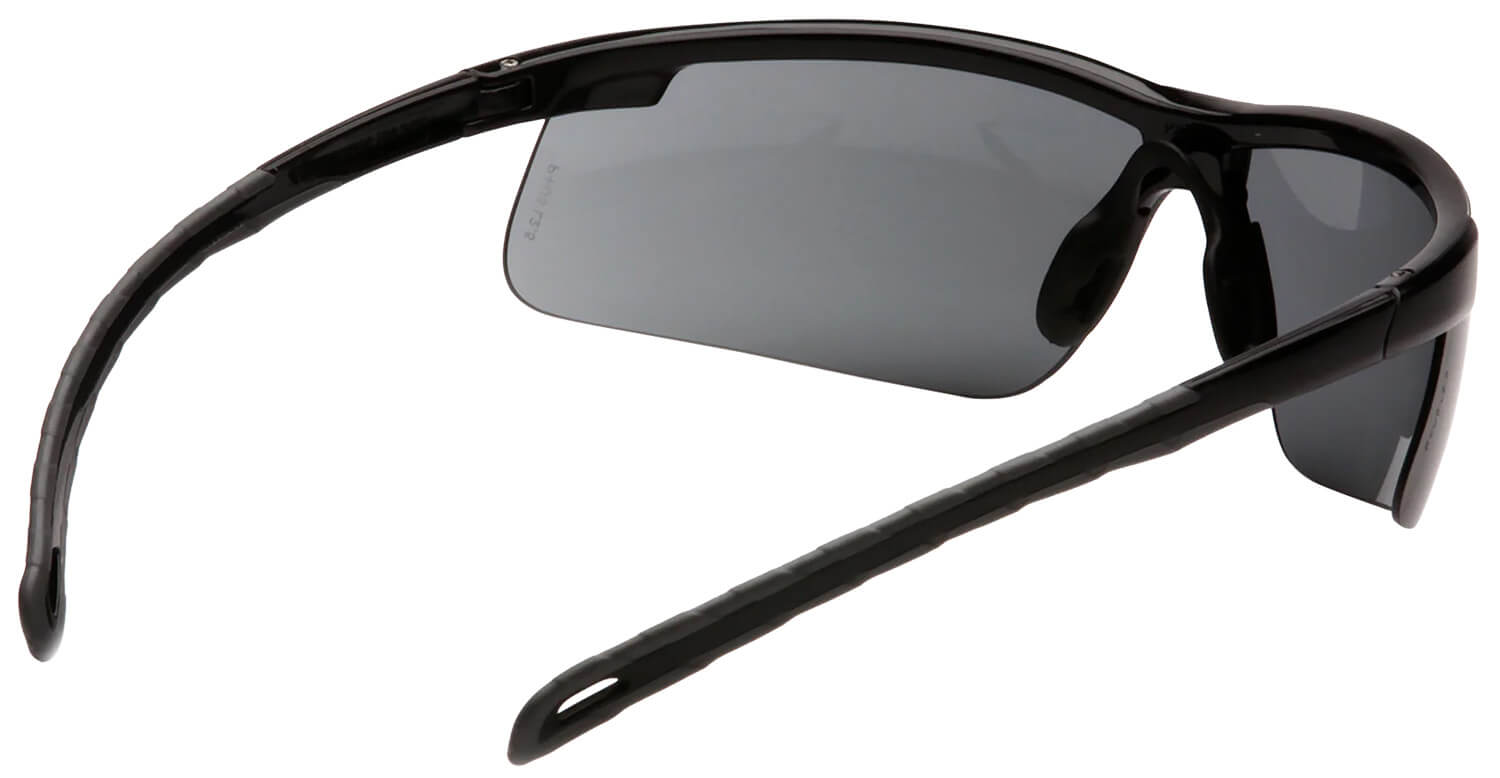 Pyramex PYSB8620DT Everlite Glasses Gray Lens Anti-Fog Black Frame - Image 2