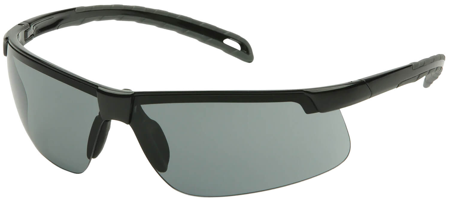 Pyramex PYSB8620DT Everlite Glasses Gray Lens Anti-Fog Black Frame - Image 3