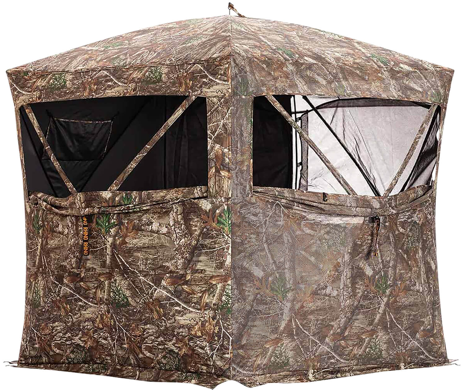 Rhino Blinds RBO521 Rhino 180 Pro FD 5 Hub Mossy Oak Break-Up Country 300D - Image 3