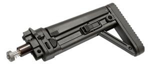 B&T Firearms 361639 MBT Folding Stock  Black Polymer