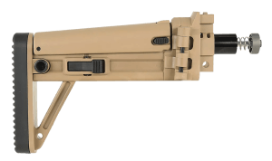 B&T Firearms 361639CT MBT Folding Stock  Coyote Tan Polymer