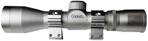 Crickett KSA054S Compact  Silver 4x32mm  Includes Rings