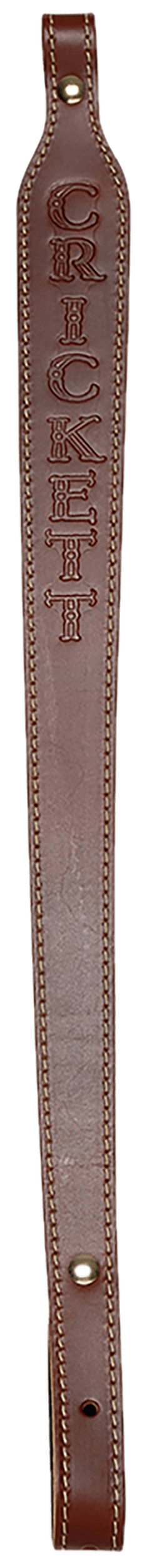 Crickett KSA801 Rifle Sling Brown Leather 23″ Crickett KSA801 Rifle Sling Brown Leather 23″