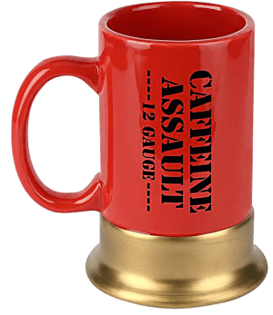 Caliber Gourmet CBGM1008 Caffeine Assault 12 Gauge Mug