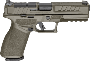 Springfield Armory EC9459GU Echelon  9mm Luger 17+1/20+1 4.50″ Black Melonite Steel Barrel  OD Green Cerakote Optic Ready/Serrated Steel Slide  OD Green Cerakote Polymer Frame w/Picatinny Rail