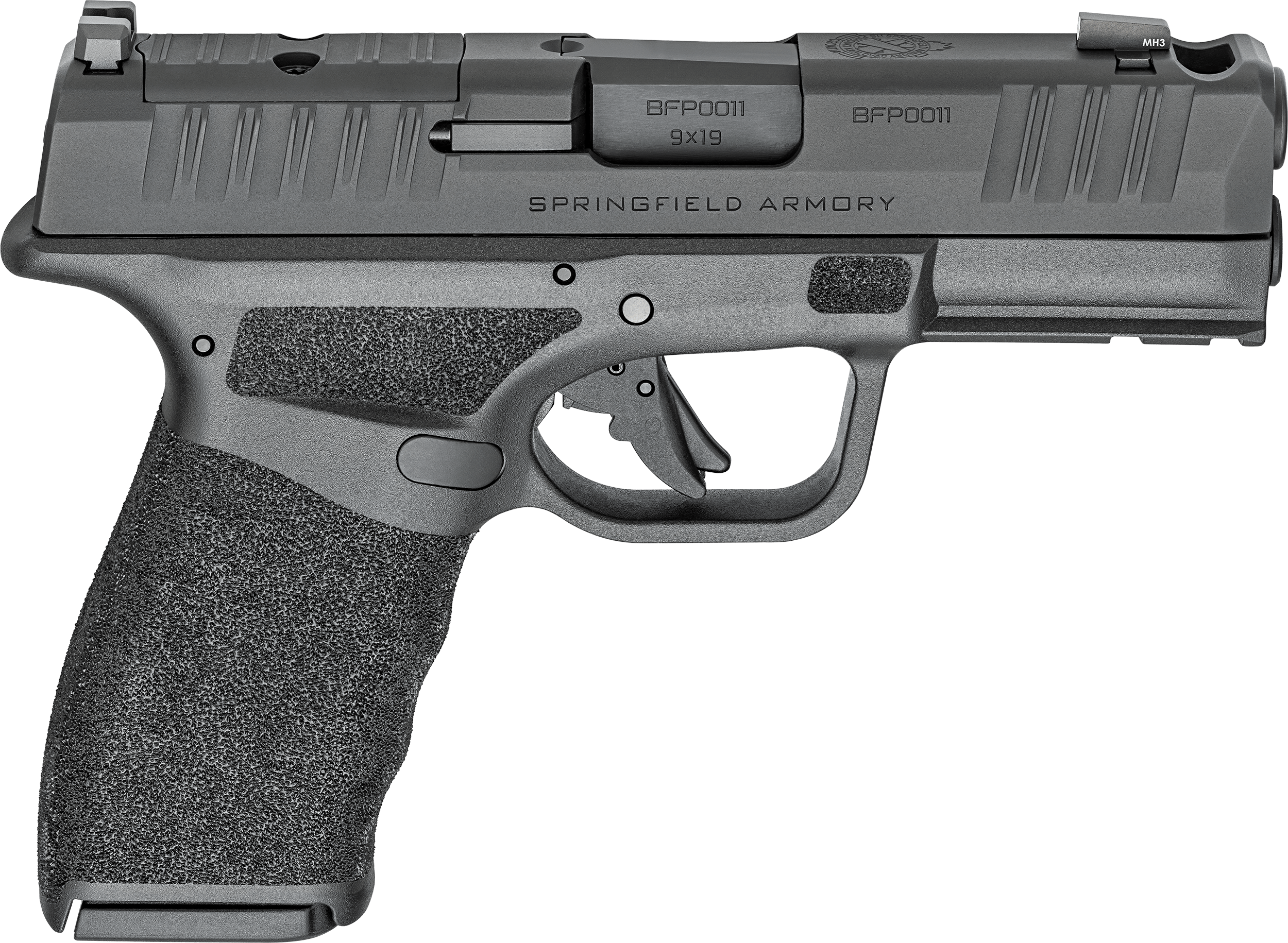 Springfield Armory HCP9379BOSPLCCOMP Hellcat Pro OSP Compact Frame 9mm Luger 10+1 3.70″ Black Melonite Steel Barrel Black Melonite Integrated Compensator/Optic Ready/Serrated Steel Slide Black Polymer Frame w/Picatinny Rail Springfield Armory HCP9379BOSPLCCOMP Hellcat Pro OSP Compact Frame 9mm Luger 10+1 3.70″ Black Melonite Steel Barrel Black Melonite Integrated Compensator/Optic Ready/Serrated Steel Slide Black Polymer Frame w/Picatinny Rail