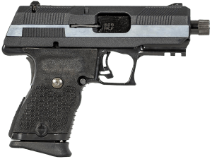 Hi-Point YC380CFRDCT YC380 w/Red Dot 380 ACP 10+1 3.93″ Black Threaded Barrel  Black/Chrome Serrated Steel Slide  Black Polymer Frame w/Picatinny Rail  Black Plastic Grip  Crimson Trace Red Dot
