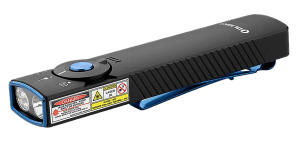 Olightstore Usa Inc ARKFELDPRO3RBKCW Arkfeld Pro  Black 1/15/100/420/1 300 Lumens White LED Green Laser UV Light
