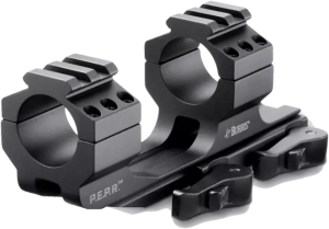 Burris 410342 AR-P.E.P.R Scope Mount/Ring Combo Matte Black 30 mm Quick Detach