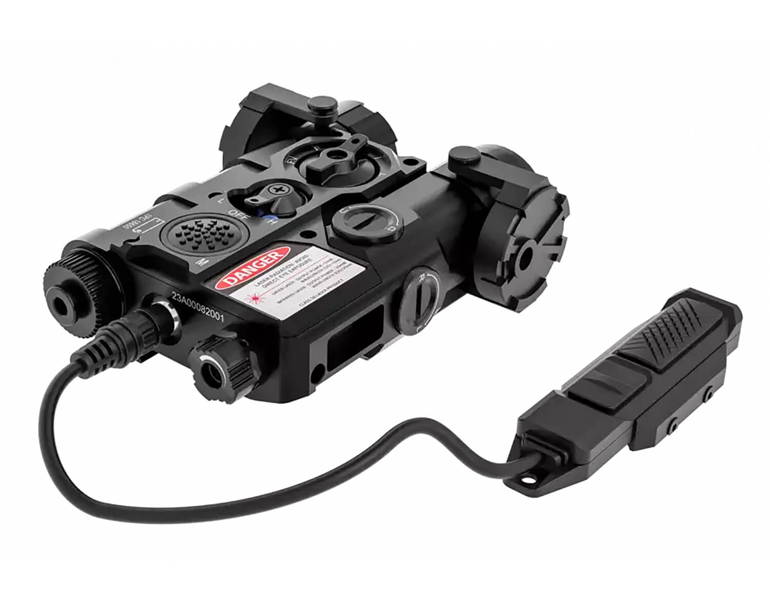 AGM Global Vision WLADCLA1B1 WLAD 1B Black Green Laser & IR Pointer/Illuminator Coaxial Dual Laser White LED 300 Lumen AGM Global Vision WLADCLA1B1 WLAD 1B Black Green Laser & IR Pointer/Illuminator Coaxial Dual Laser White LED 300 Lumen