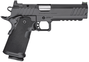 Springfield Armory PH9119AOSLC 1911 DS Prodigy 9mm 10+1 5″ Black Cerakote Optic Ready/Serrated Carbon Steel Slide Black Cerakote Polymer Grip Ambidextrous