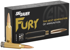 Sig Sauer H277SFOTM15520 Fury Hunter 277Sig Fury 155gr Sierra GameKing Hollow Point Boat-Tail 20 Per Box/10 Case
