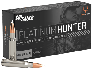 Sig Sauer E7RMPH16020 Platinum Hunter 7mmRem 160gr 20 Per Box/10 Case